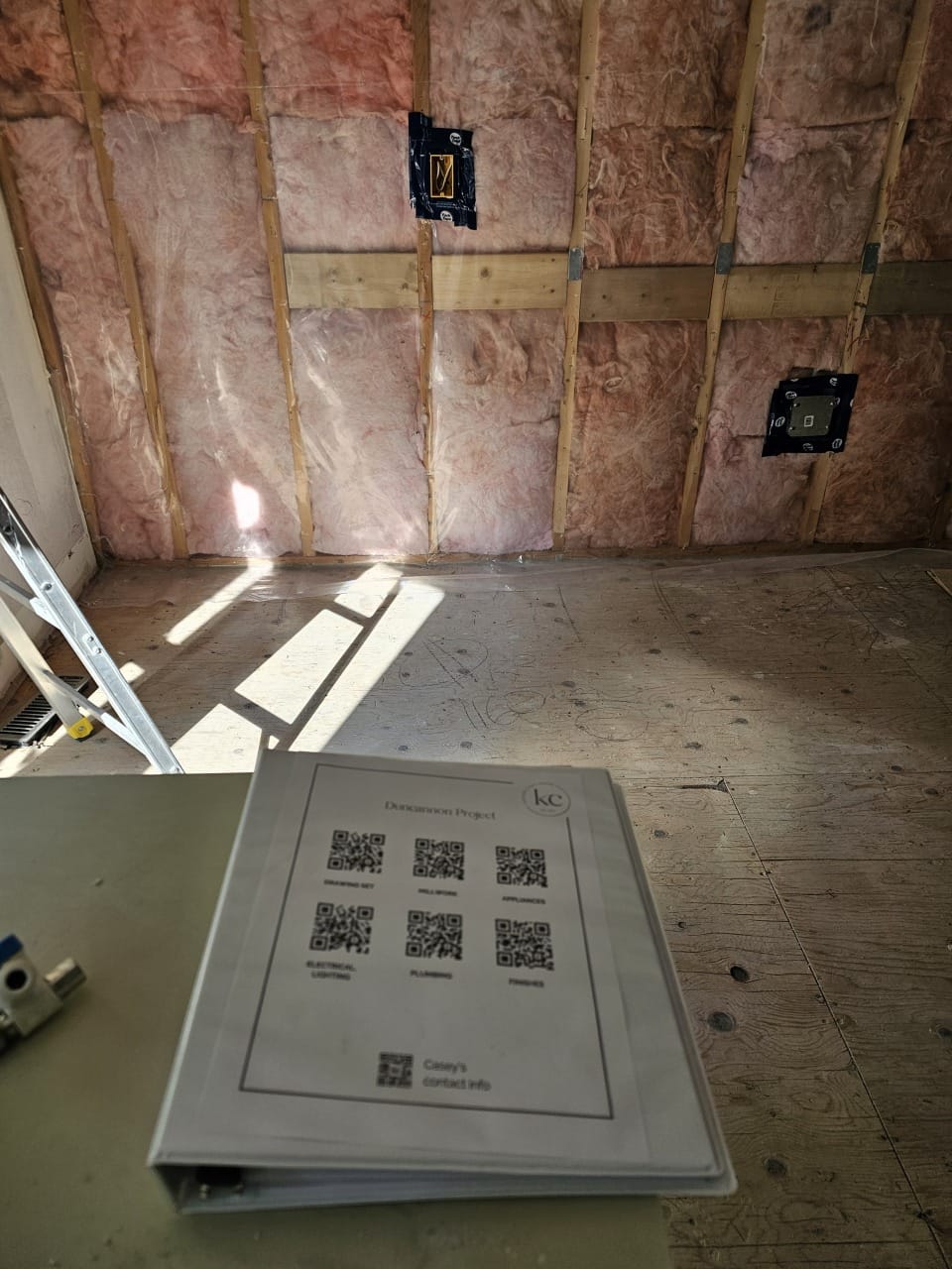 Kitchen Remodel — Opened walls during construction