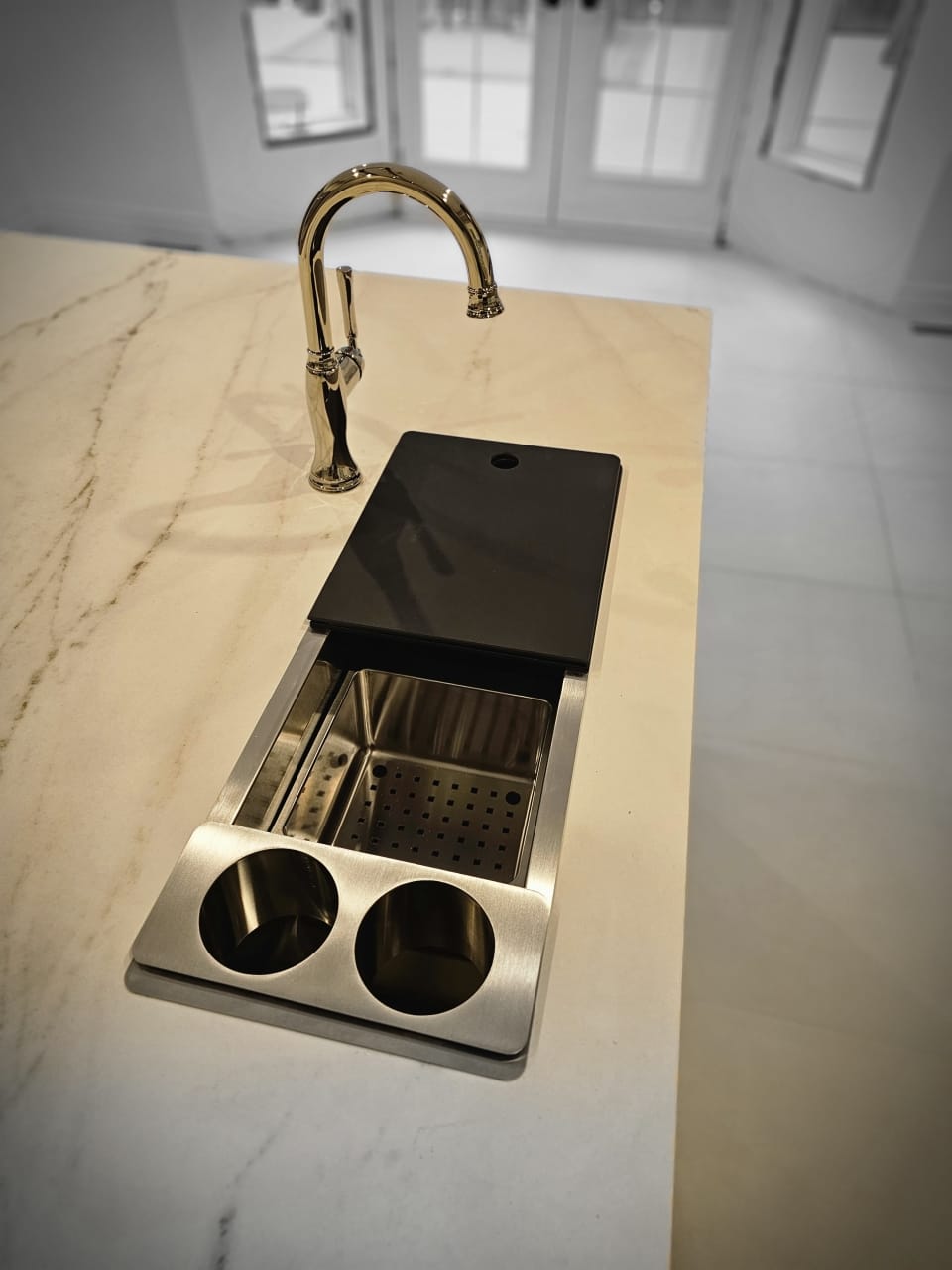 Kitchen Remodel — Island sink installation